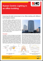 Human Centric Lighting in an office building