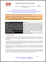 Concept, development and thermal characterisation of an unglazed solar thermal collector for facade integration