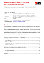 A.3.2 - Integration concepts of decentral ST systems in DHC