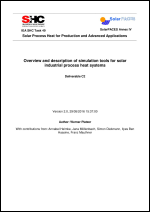 IEA SHC Task 49/IV - Deliverable C2 - Overview and description of simulation tools for solar industrial process heat systems