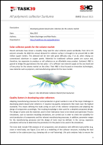 Developing plastic-based solar collectors for the volume market